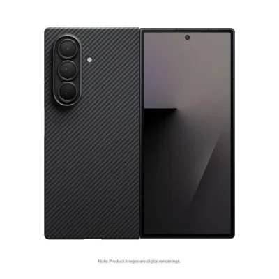 Petaka Case For Samsung Z Fold 7 - Black/Grey